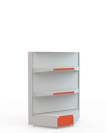 Угловой стеллаж Евромаркет УС0013 внутренний Угловой стеллаж Евромаркет УС0013 внутренний