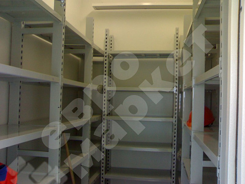 Стеллаж складской Евромаркет СКС00329 высотой 200 см с наборными полками Стеллаж складской Евромаркет СКС00329 высотой 200 см с наборными полками