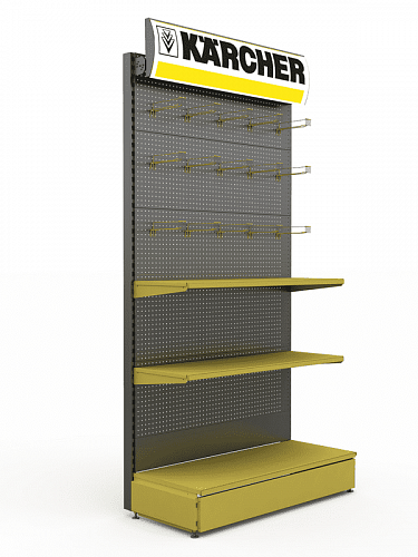 Рекламный стенд Евромаркет ТГС00304 для магазина стройматериалов Рекламный стенд Евромаркет ТГС00304 для магазина стройматериалов