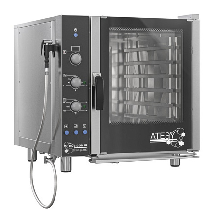 Пароконвектомат Атеси Рубикон АПК- 6-1.1-03-2 инжекторный Пароконвектомат Атеси Рубикон АПК- 6-1.1-03-2 инжекторный