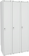 Металлический гардеробный шкаф ШМ-33 Астра-Лабс Бел
