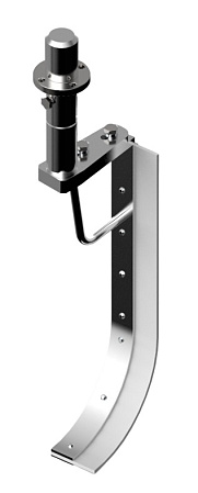 Насадка скребок для миксера планетарного Abat МПЛ-60 Насадка скребок для миксера планетарного Abat МПЛ-60