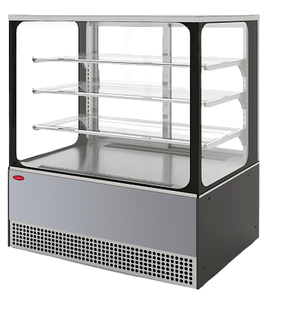 Кондитерская холодильная витрина МХМ Veneto VS-1,3 Cube нерж. Кондитерская холодильная витрина МХМ Veneto VS-1,3 Cube нерж.