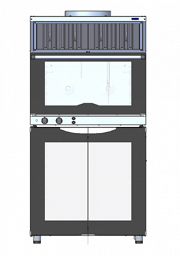 Зонт вытяжной встраиваемый Abat ЗВВ-4-6/4 Зонт вытяжной встраиваемый Abat ЗВВ-4-6/4
