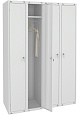 Металлический гардеробный шкаф ШМ-44(400) Астра-Лабс Бел