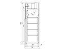 Холодильный шкаф Ариада Ария A700M Холодильный шкаф Ариада Ария A700M