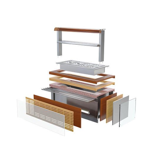 Мармит вторых блюд Атеси Регата М2-1500-1840-02-П Мармит вторых блюд Атеси Регата М2-1500-1840-02-П