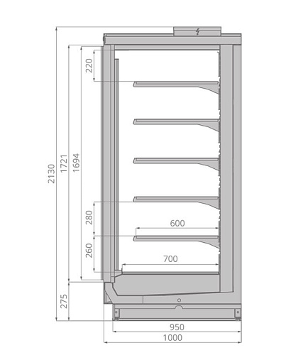 Морозильный шкаф Brandford Odissey 200 Морозильный шкаф Brandford Odissey 200