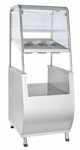 Прилавок для столовых приборов с хлебницей Abat ПСПХ-70T Прилавок для столовых приборов с хлебницей Abat ПСПХ-70T