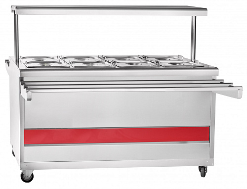 Мармит 2-х блюд Abat ЭМК-70ПМ-01 паровой, передвижная линия самообслуживания Мармит 2-х блюд Abat ЭМК-70ПМ-01 паровой, передвижная линия самообслуживания