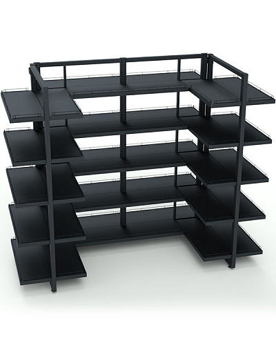 Модуль островной Евромаркет СВ0043 высокий, 4-х секционный Модуль островной Евромаркет СВ0043 высокий, 4-х секционный