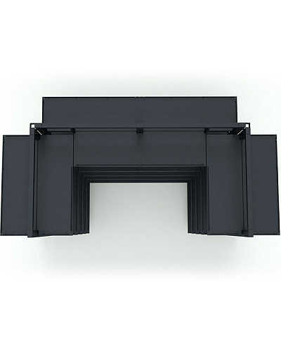 Модуль островной Евромаркет СВ0043 высокий, 4-х секционный Модуль островной Евромаркет СВ0043 высокий, 4-х секционный