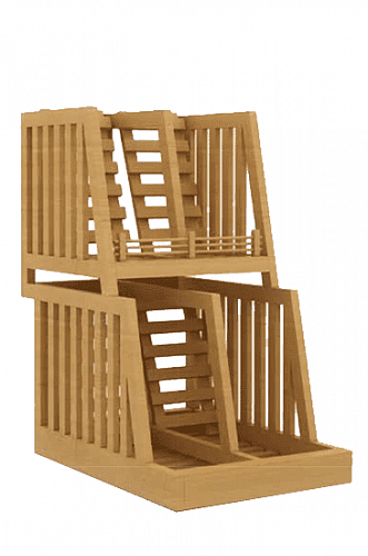 Хлебный стеллаж Евромаркет ДС001521 EM-02.230.000 СБ Хлебный стеллаж Евромаркет ДС001521 EM-02.230.000 СБ