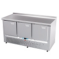 Стол холодильный среднетемпературный Abat СХС-70Н-02 (дверь, дверь, дверь) с бортом Стол холодильный среднетемпературный Abat СХС-70Н-02 (дверь, дверь, дверь) с бортом