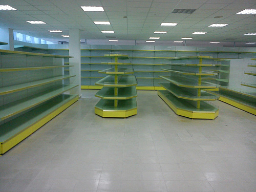 Стеллаж торцевой Евромаркет ТС0025 трапециевидный Стеллаж торцевой Евромаркет ТС0025 трапециевидный