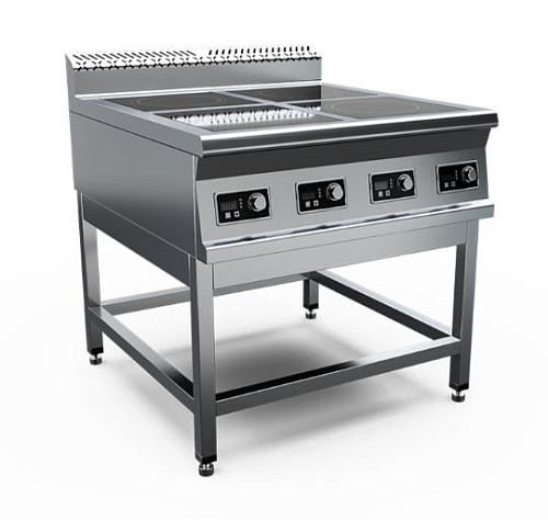 Профессиональная индукционная плита Rada P9G4/S на подставке Профессиональная индукционная плита Rada P9G4/S на подставке