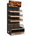 Пристенный стеллаж Евромаркет ХС0071 хлебный Пристенный стеллаж Евромаркет ХС0071 хлебный