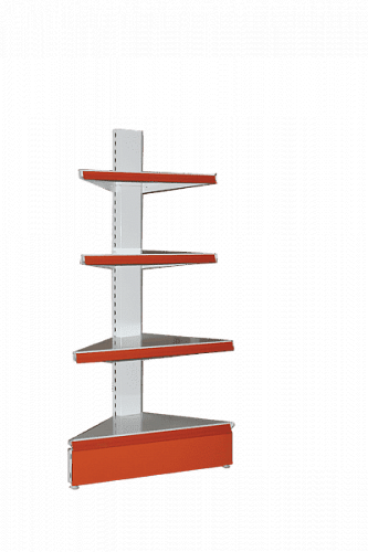 Угловой стеллаж Евромаркет УС0015 внешний Угловой стеллаж Евромаркет УС0015 внешний