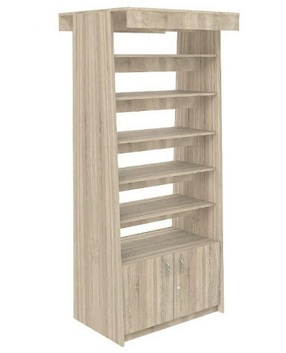 Стеллаж под книги Евромаркет №6 СДК000003 Стеллаж под книги Евромаркет №6 СДК000003