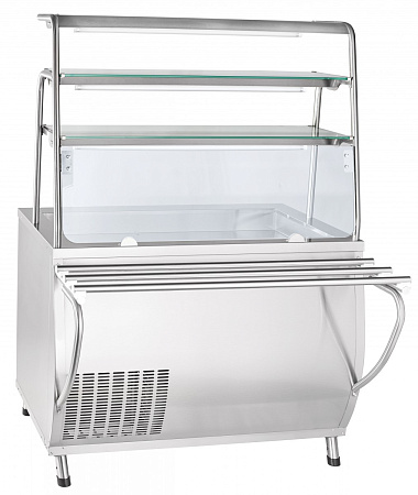 Прилавок для холодных закусок Abat ПВВ(Н)-70Т-НШ серия Премьер Прилавок для холодных закусок Abat ПВВ(Н)-70Т-НШ серия Премьер