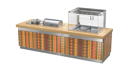 Тепловая витрина Атеси Регата ТВ-900-1240-02-К Тепловая витрина Атеси Регата ТВ-900-1240-02-К