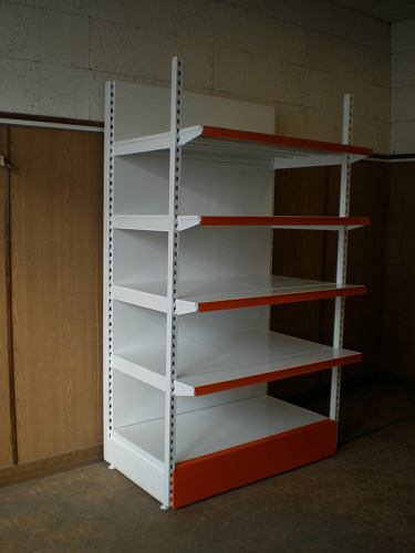 Стеллаж пристенный с передней стойкой Евромаркет ПС009 Стеллаж пристенный с передней стойкой Евромаркет ПС009