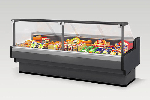 Холодильные витрины Brandford Aurora Slim SQ 125 низкотемпературные Холодильные витрины Brandford Aurora Slim SQ 125 низкотемпературные
