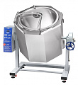 Котел пищеварочный электрический Abat КПЭМ-100-ОМР-В с функциями перемешивания и ручного опрокидывания Котел пищеварочный электрический Abat КПЭМ-100-ОМР-В с функциями перемешивания и ручного опрокидывания