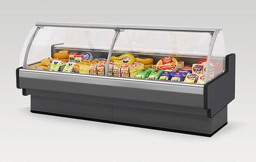 Холодильные витрины Brandford Aurora Slim 375 рыба на льду Холодильные витрины Brandford Aurora Slim 375 рыба на льду