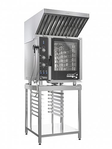 Пароконвектомат Атеси Рубикон АПК-6-1.1-03-1 инжекторный Пароконвектомат Атеси Рубикон АПК-6-1.1-03-1 инжекторный