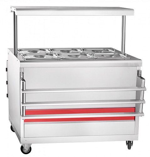 Мармит 2-х блюд Abat ЭМК-70ПМ паровой Мармит 2-х блюд Abat ЭМК-70ПМ паровой