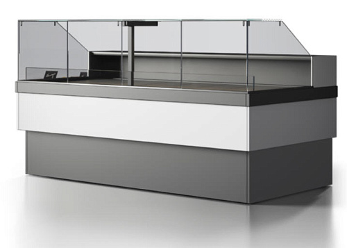 Холодильная витрина Enteco master НЕМИГА CUBE 180 ВСн(Р) Self универсальная, для рыбы на льду, выносной агрегат Холодильная витрина Enteco master НЕМИГА CUBE 180 ВСн(Р) Self универсальная, для рыбы на льду, выносной агрегат