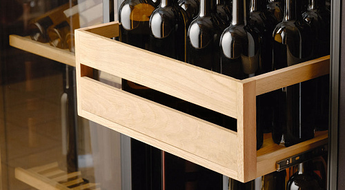 Шкаф винный бытовой ШВ-39 POZIS М в облицовке из дуба Шкаф винный бытовой ШВ-39 POZIS М в облицовке из дуба