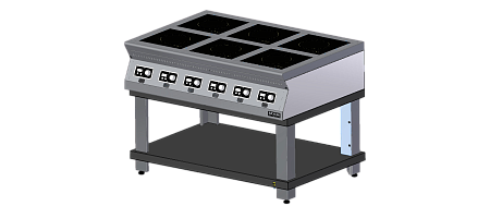 Плита профессиональная индукционная МХМ ПИ69П-5,0-02 Плита профессиональная индукционная МХМ ПИ69П-5,0-02