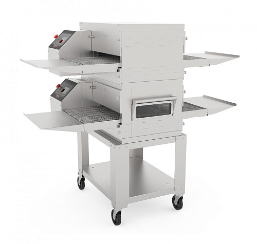 Конвейерная печь для пиццы Abat ПЭК-400П (модуль для установки в 2, 3 яруса) Конвейерная печь для пиццы Abat ПЭК-400П (модуль для установки в 2, 3 яруса)