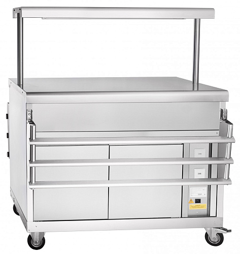 Прилавок для горячих напитков Abat ПГН-70ПМ, передвижная линия самообслуживания Прилавок для горячих напитков Abat ПГН-70ПМ, передвижная линия самообслуживания