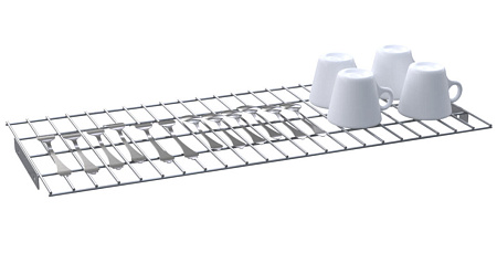 Комплект полки для стаканов и столовых приборов шкафа ШЗДП-4-950-02-1 Комплект полки для стаканов и столовых приборов шкафа ШЗДП-4-950-02-1