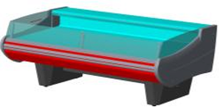 Холодильная витрина Enteco master НЕМИГА STANDART 180 ВСн Self универсальная, основание на опорах, встроенный агрегат Холодильная витрина Enteco master НЕМИГА STANDART 180 ВСн Self универсальная, основание на опорах, встроенный агрегат