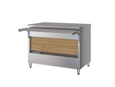 Прилавок нейтральный без полок МХМ ПН15 (1500мм) серия ШЕФ 1500 Прилавок нейтральный без полок МХМ ПН15 (1500мм) серия ШЕФ 1500