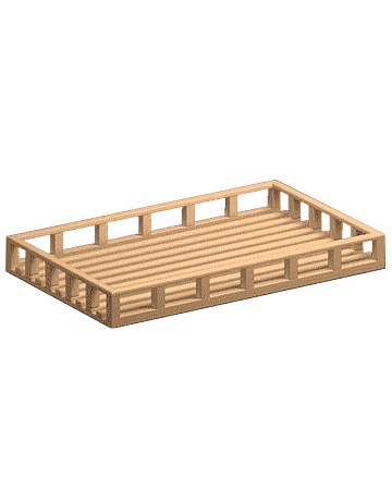 Полка для хлеба Евромаркет Б018 EM-02.218.000 СБ Полка для хлеба Евромаркет Б018 EM-02.218.000 СБ