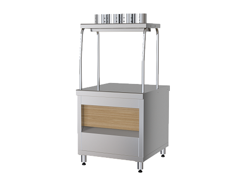 Прилавок для приборов столовых МХМ ППС6 серия ШЕФ 1120 Прилавок для приборов столовых МХМ ППС6 серия ШЕФ 1120