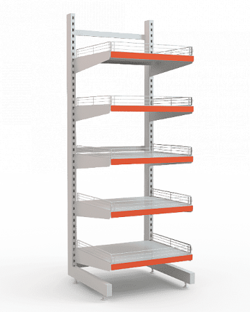 Стеллаж Евромаркет ПС0027 для холодильной камеры Стеллаж Евромаркет ПС0027 для холодильной камеры