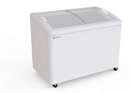 Морозильный ларь Bonvini BFB 1401 T с гнутым стеклом Морозильный ларь Bonvini BFB 1401 T с гнутым стеклом