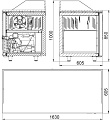 Стол холодильный Polair TM3pizza-GC Стол холодильный Polair TM3pizza-GC