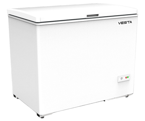 Морозильный ларь VESTA VFC370 с глухой подъёмной крышкой Морозильный ларь VESTA VFC370 с глухой подъёмной крышкой