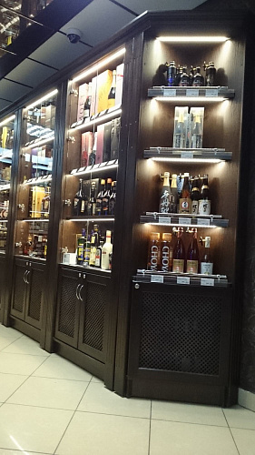 Угловой стеллаж Евромаркет ВШ00439 для вина Угловой стеллаж Евромаркет ВШ00439 для вина