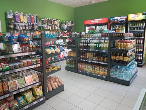 Стеллаж торцевой Евромаркет СС0049 сетчатый Стеллаж торцевой Евромаркет СС0049 сетчатый