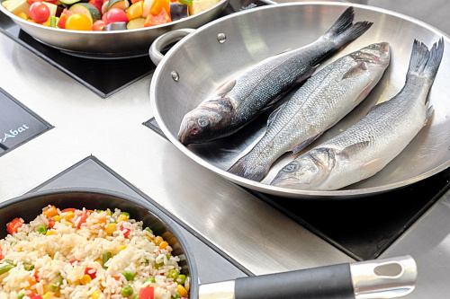 Плита профессиональная индукционная Abat КИП-49П-3,5-01 Плита профессиональная индукционная Abat КИП-49П-3,5-01