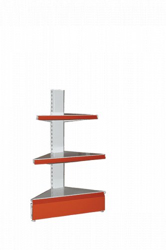 Угловой стеллаж Евромаркет УС0016 внешний Угловой стеллаж Евромаркет УС0016 внешний