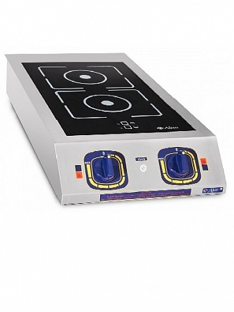 Плита профессиональная индукционная настольная Abat КИП-2Н Плита профессиональная индукционная настольная Abat КИП-2Н